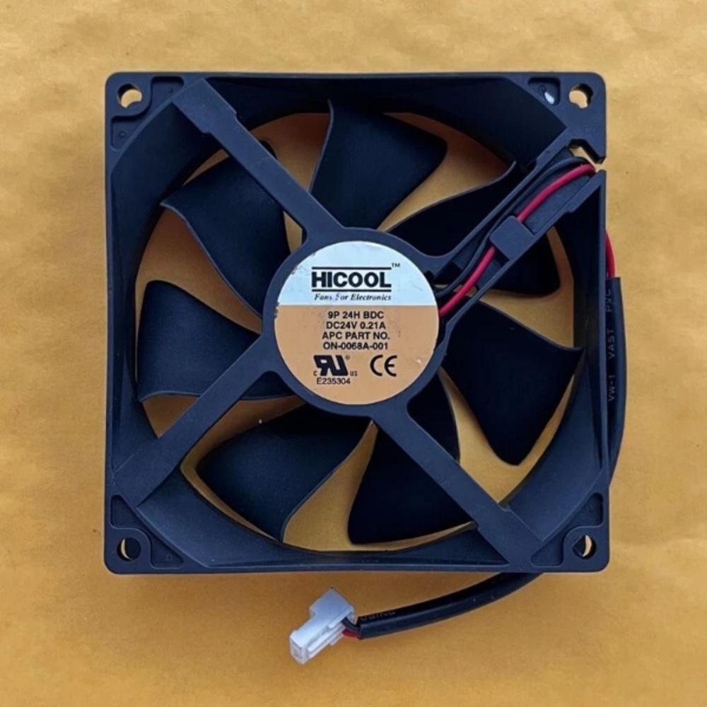HICOOL 9P 24H BDC 24V DC 0.21A 9025mm Ball Bearing Industrial Inverter Axial Cooling Fan