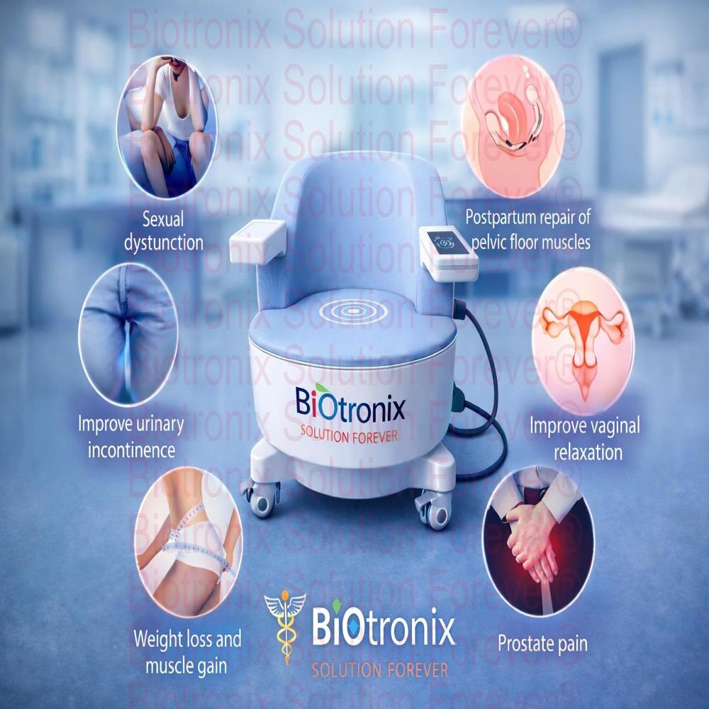 Advanced Pelvic Muscle Stimulator Chair for Physiotherapy & Rehabilitation