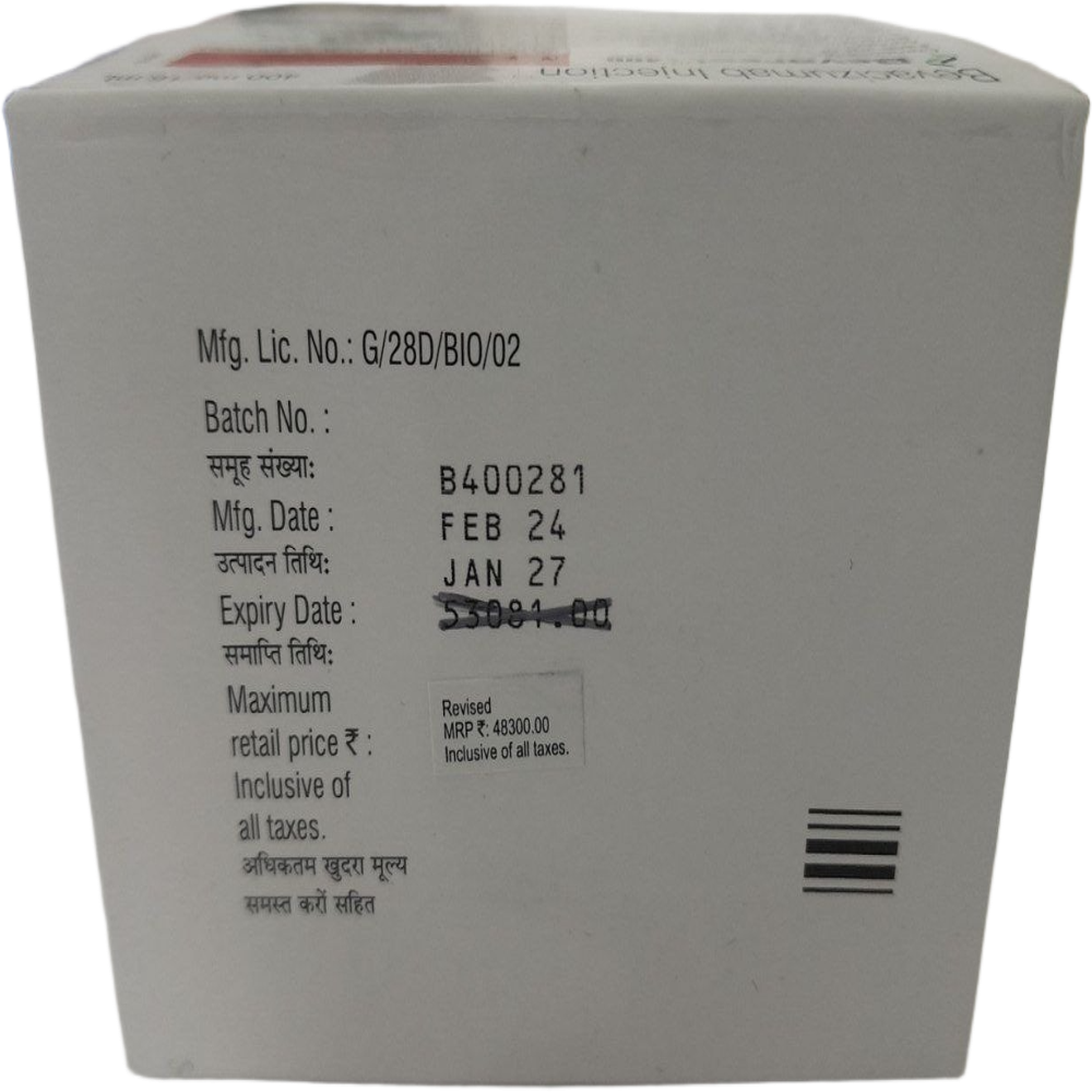 Bevarest 400mg - Bevacizumab Injection