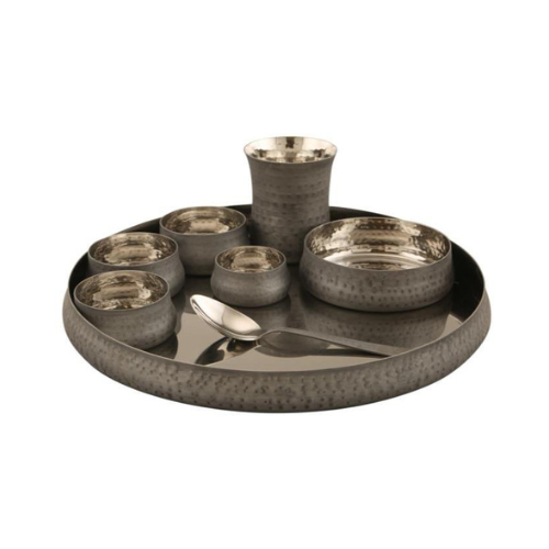 steel bhojan thali