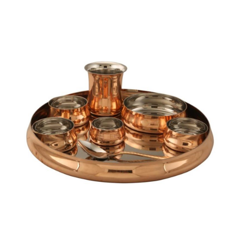 steel bhojan thali