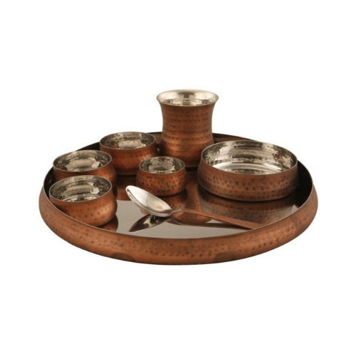 steel bhojan thali
