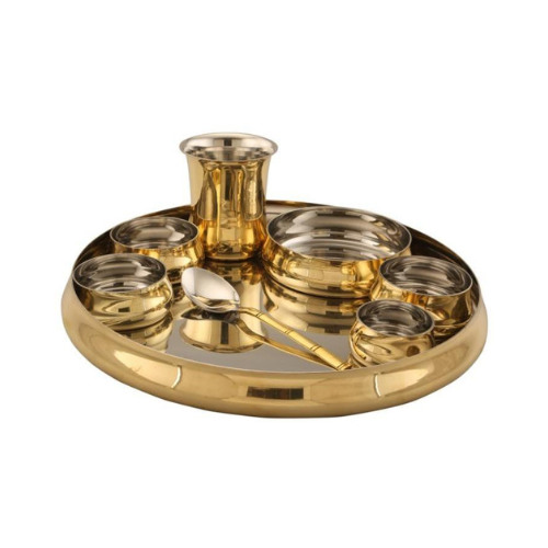 steel bhojan thali