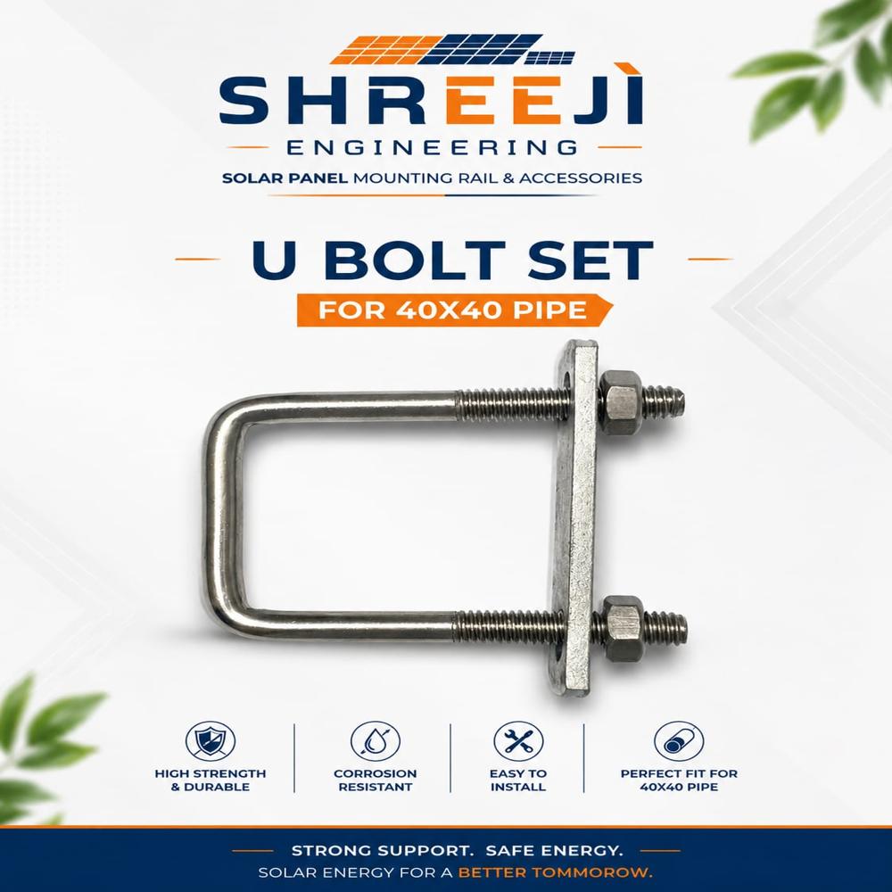 U BOLT  FOR 40X40 PIPE
