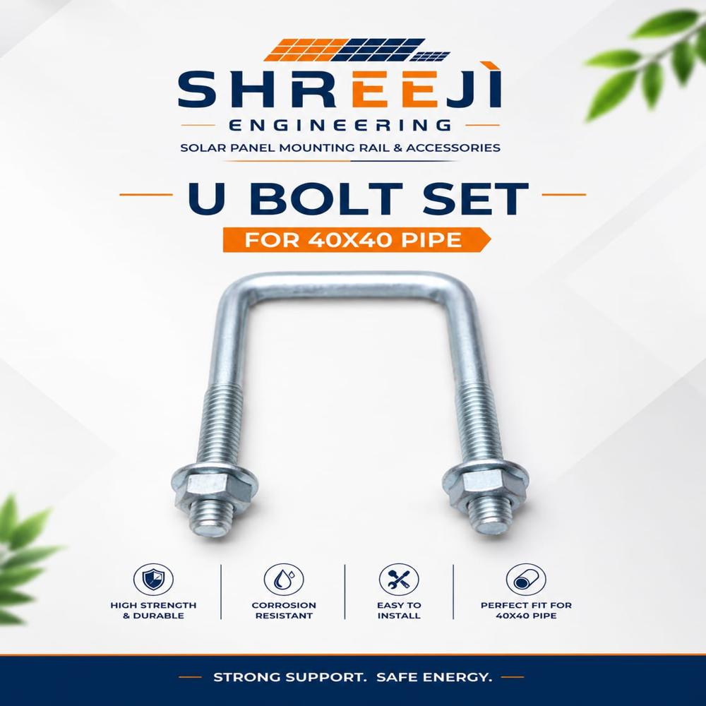 U BOLT  FOR 40X40 PIPE