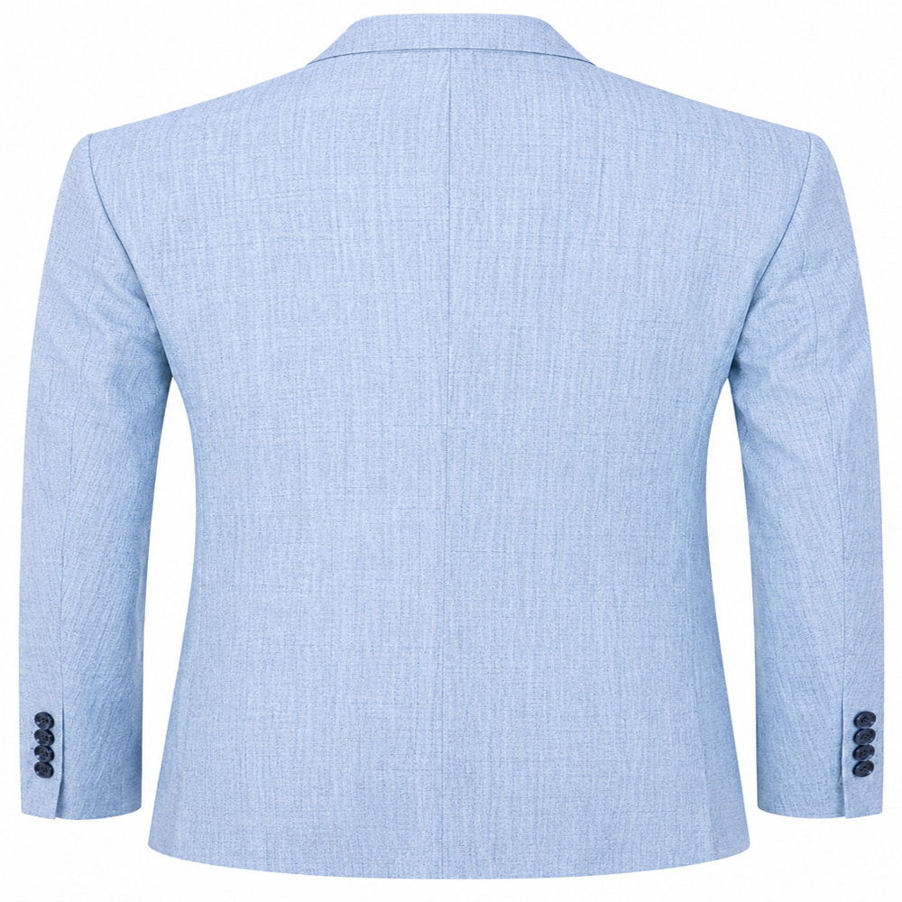 Men's Light Blue Casual Blazer