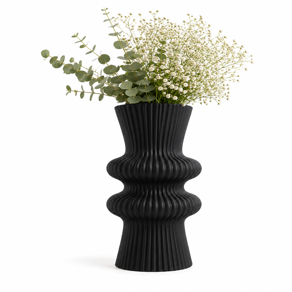 Modern Ceramic Vase Decorative Flower Vase Premium Matte Finish