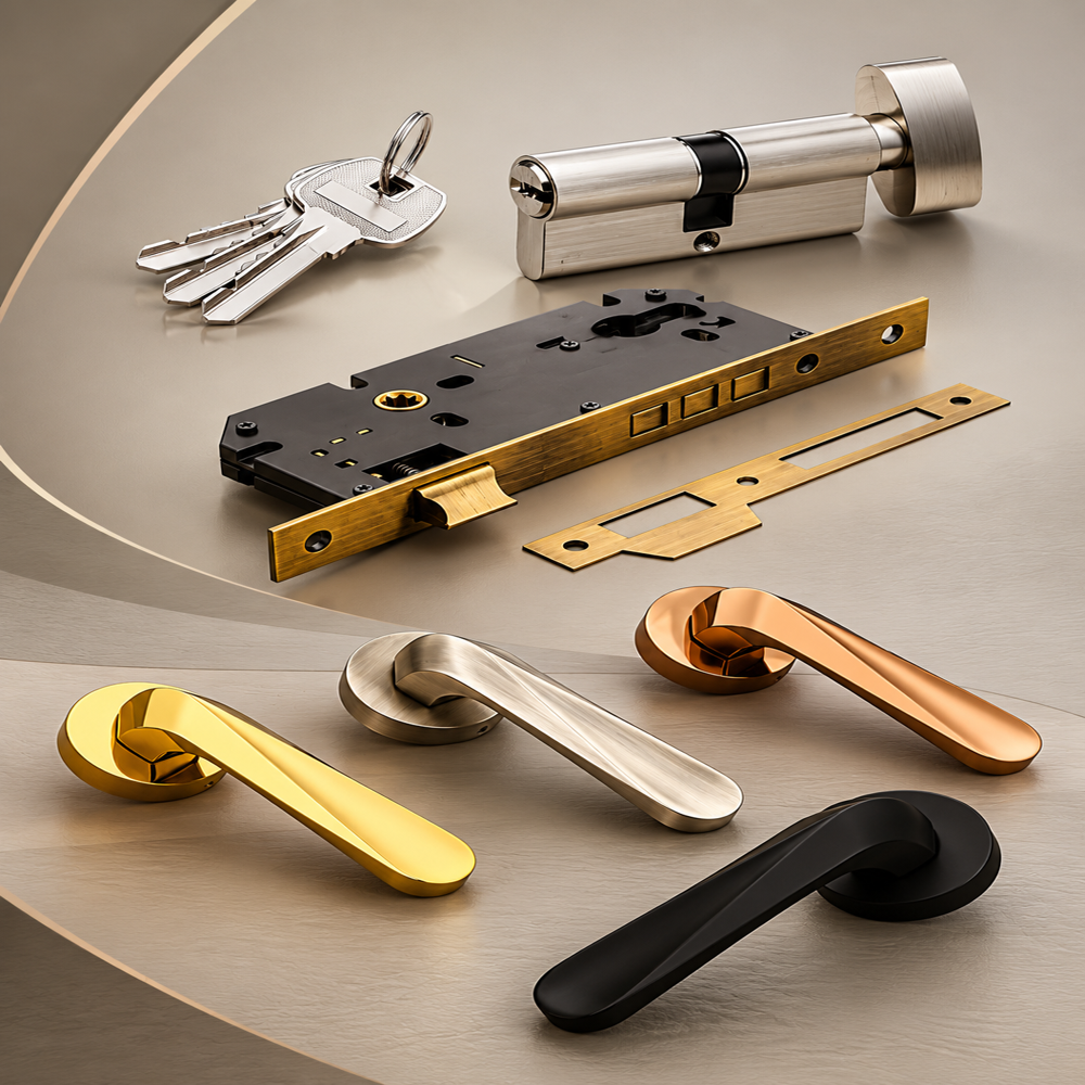 Aluminium Lever Handle