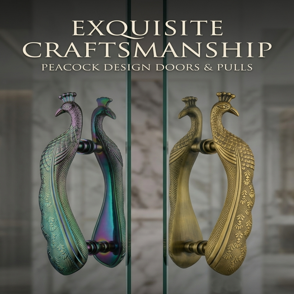 Brass Glass Door Handle