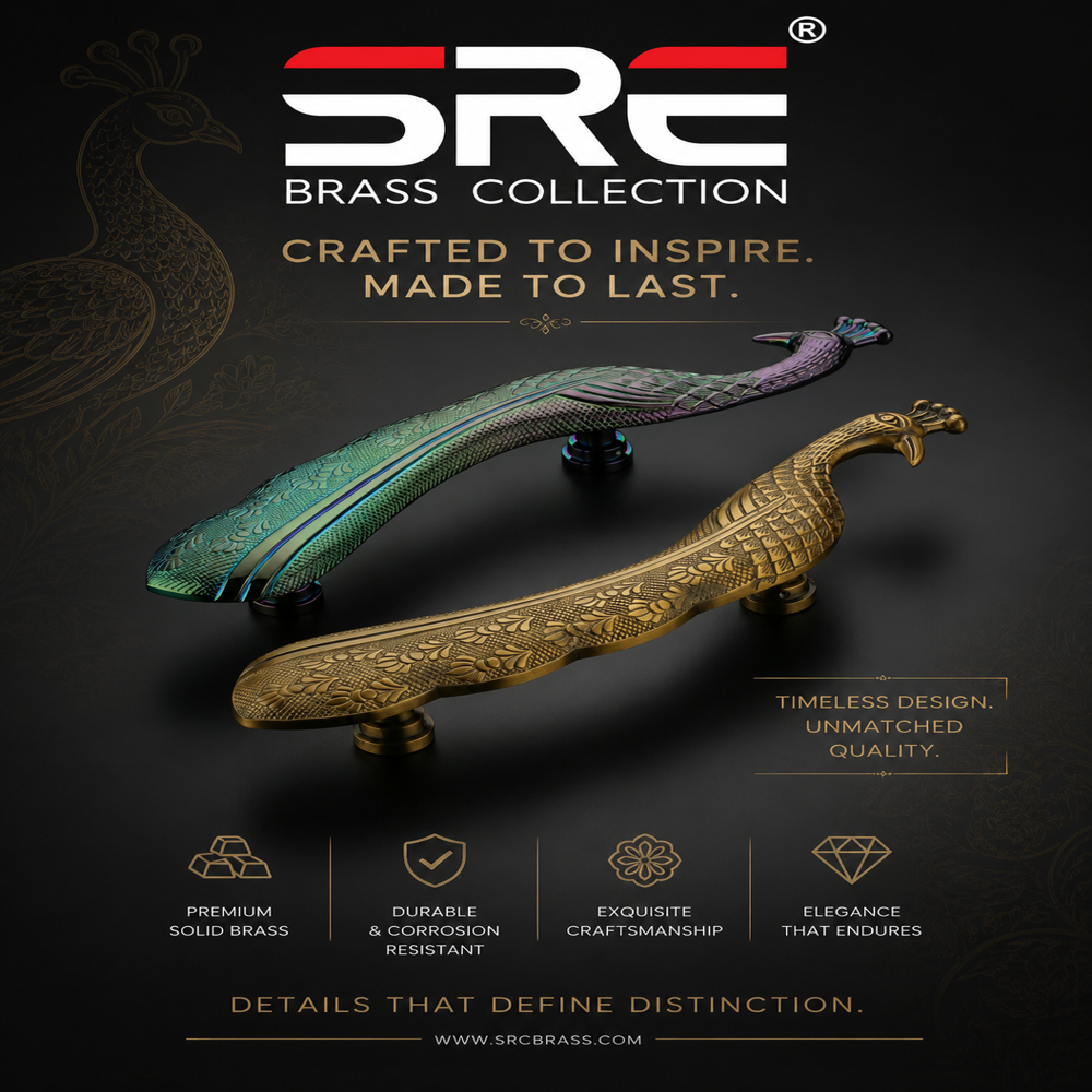 Brass Glass Door Handle