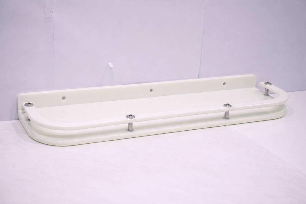 Diamond Shelf White Finish