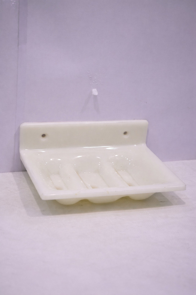 Soap Dish White Finish