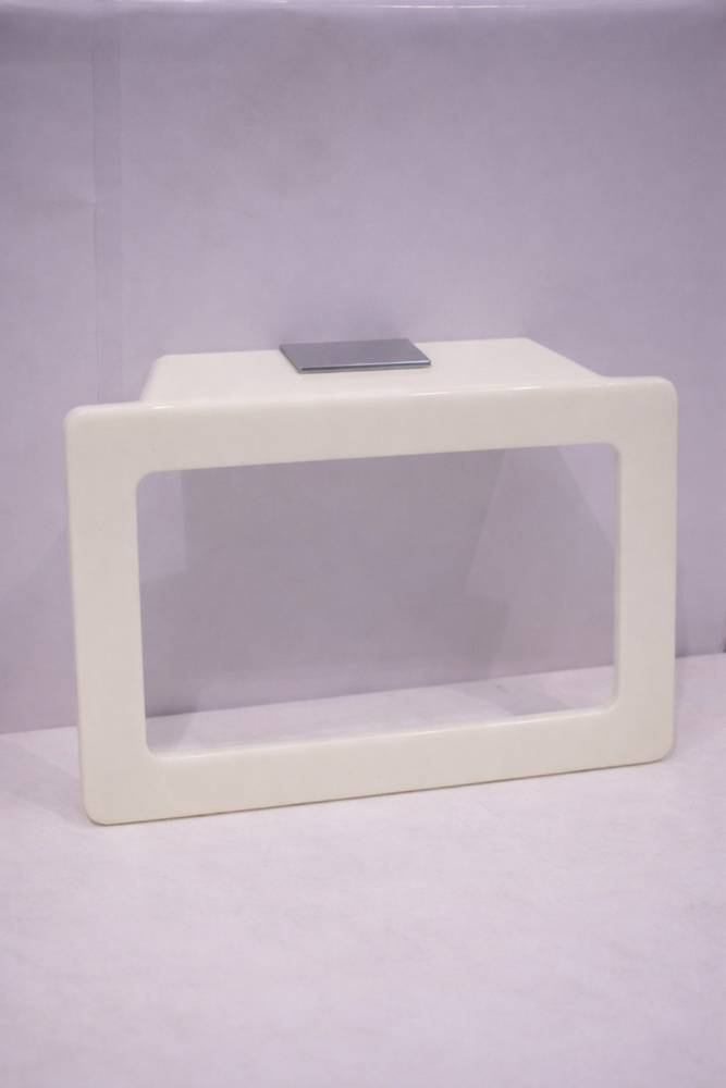 Towel Ring White Finish - ABS Plastic, 16x16 cm, White | Rust-Proof, Lightweight, Wall Mounted