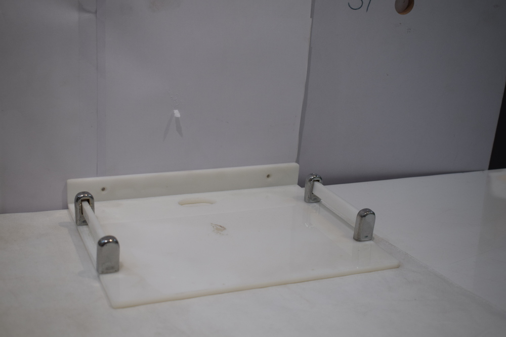 TV Set-Up Box Holder White Finish