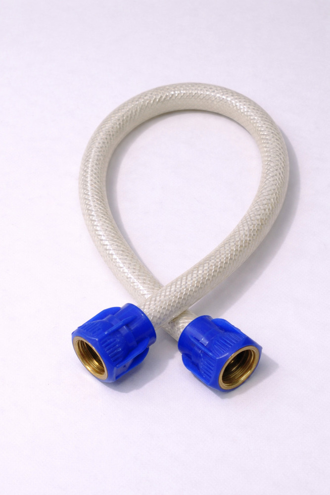 Silky Cream Connection Pipe with Die-Coated Brass Nut