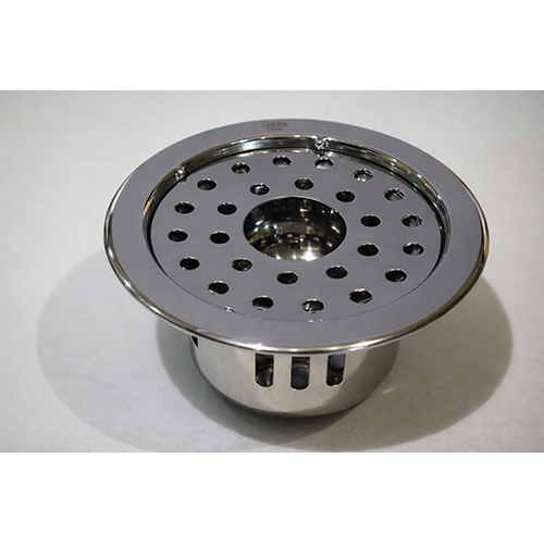 Round Lock Bidding Jali Hole with ACC (Glossy) SS202
