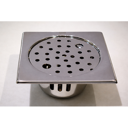 Square Lock Bidding Jali Plain with ACC (Glossy) SS202