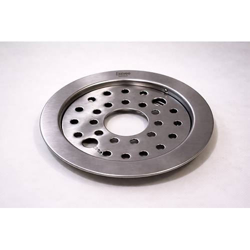Round Lock Bidding Jali Hole (Matt) SS304