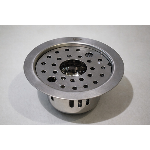 Round Lock Bidding Jali Hole with ACC (Matt) SS304