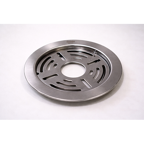 Round Lock Slice Jali Hole (Matt) SS304