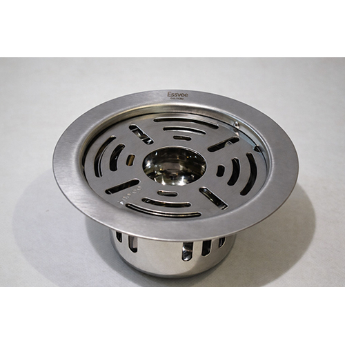 Round Lock Slice Jali Hole with ACC (Matt) SS304