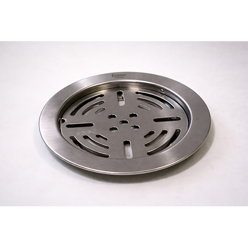 Round Lock Slice Jali Plain (Matt) SS304