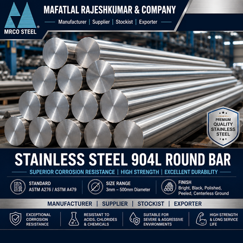 Stainless Steel 904L Round Bar