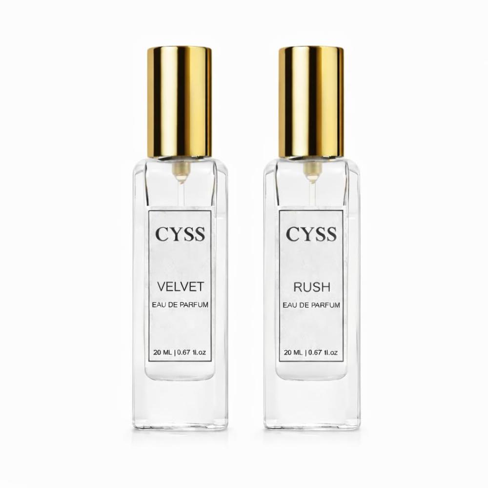 Cyss Velvet+rush Long Lasting Party 20 Ml X 2 Pcs - Chemical Name: Oil