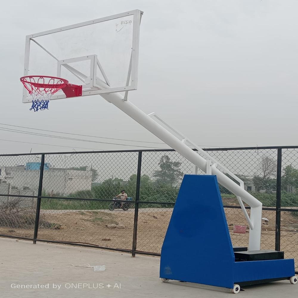 PORTABLE BASKETBALL POLE