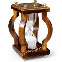 Wooden antique sandtimer 5 Minute Hourglass Decorative Desk And Home Decor