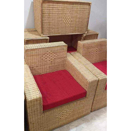 Premium Cane And Bamboo Sofa Set