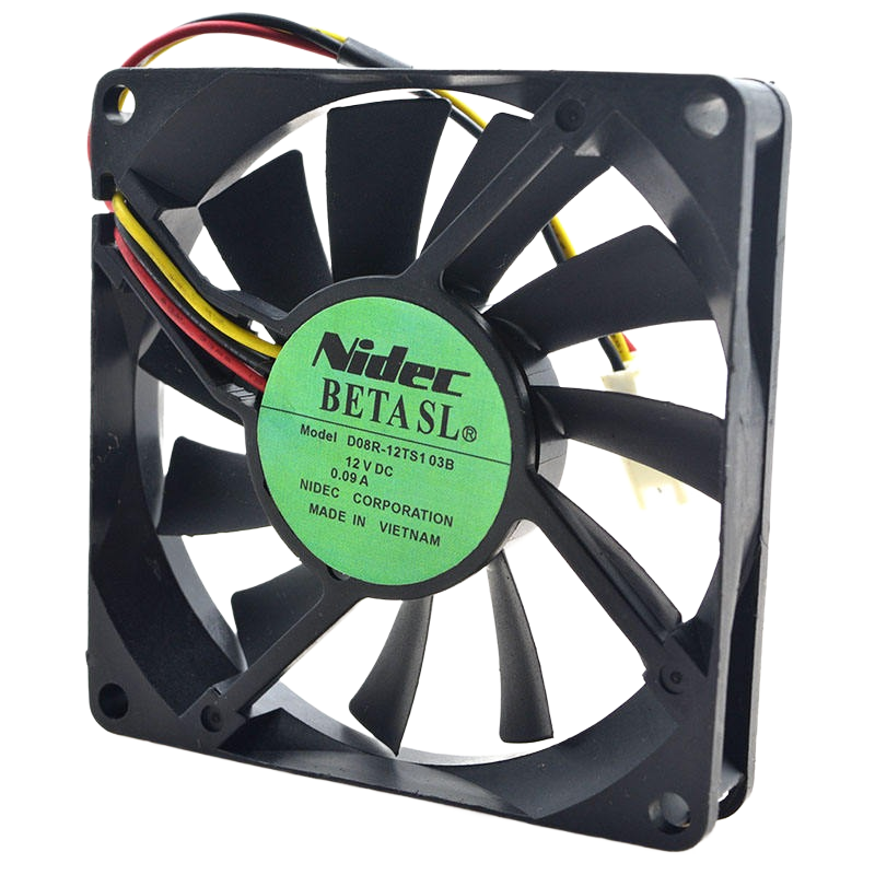 NIDEC D08R-12TS1 03B DC12V  Cooling Fan