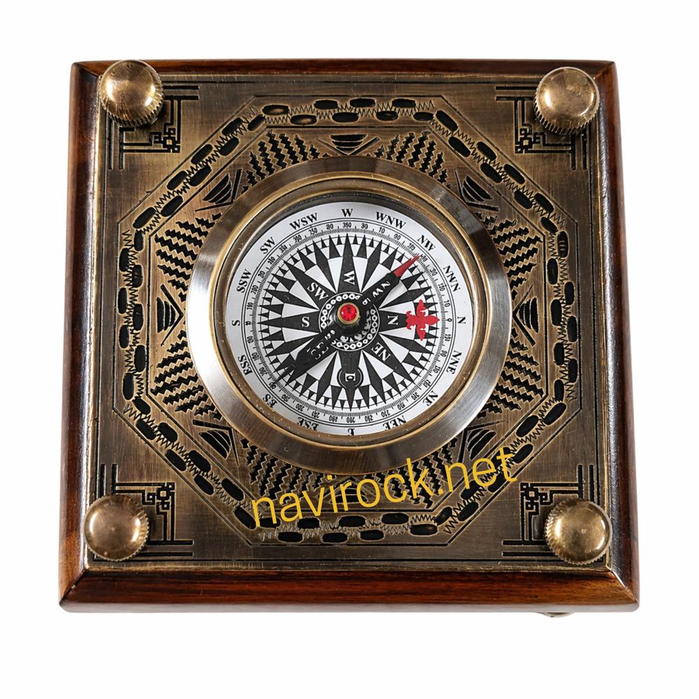 Wooden Sand Timer Hourglass with Brass Chess Top  Decorative 5 Minute Sand Clock