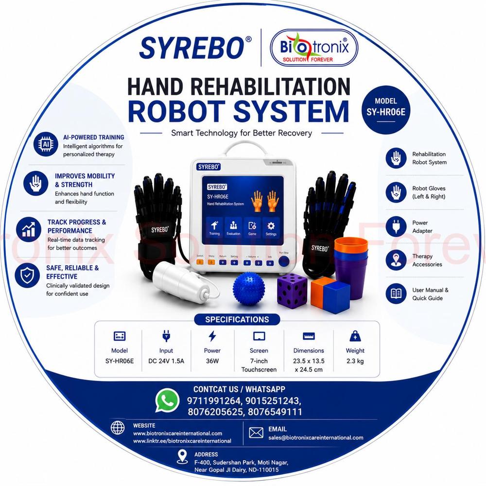 Syrebo Robotics Hand Rehabilitation Gloves C12
