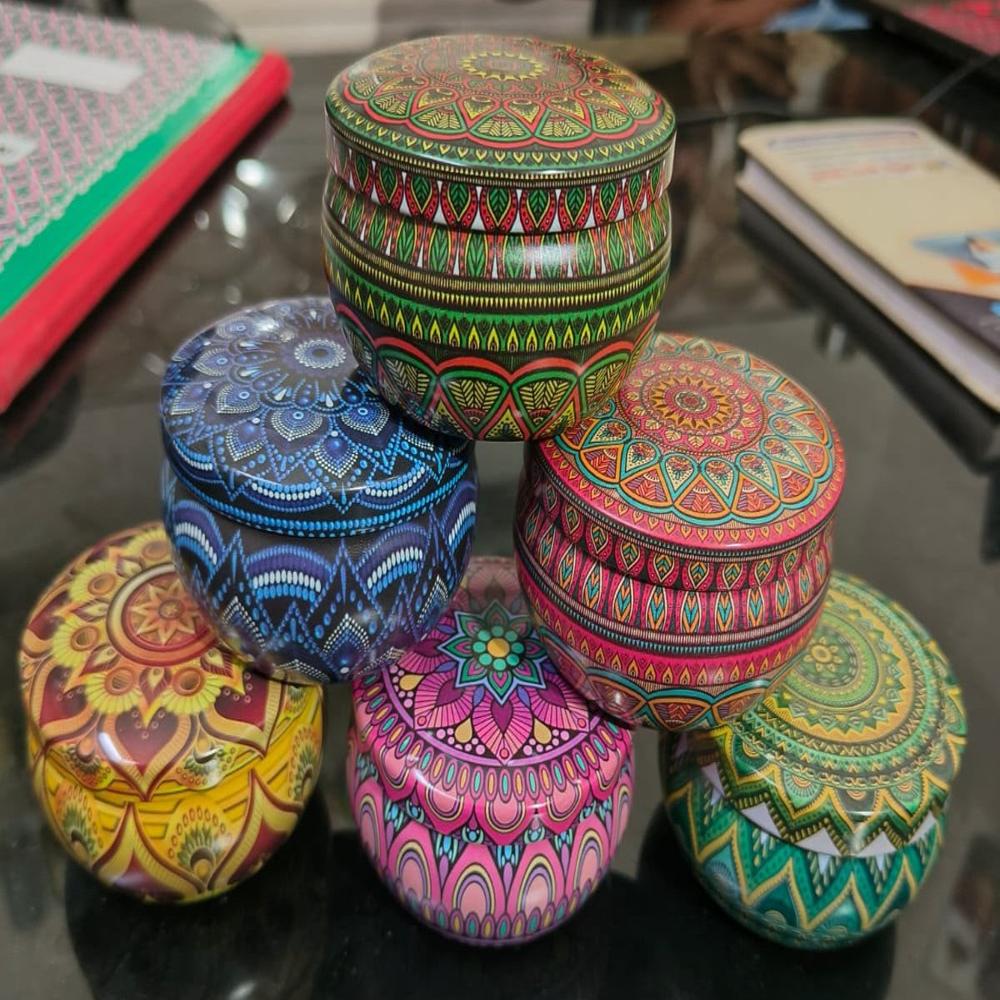 mandala Tin boxes