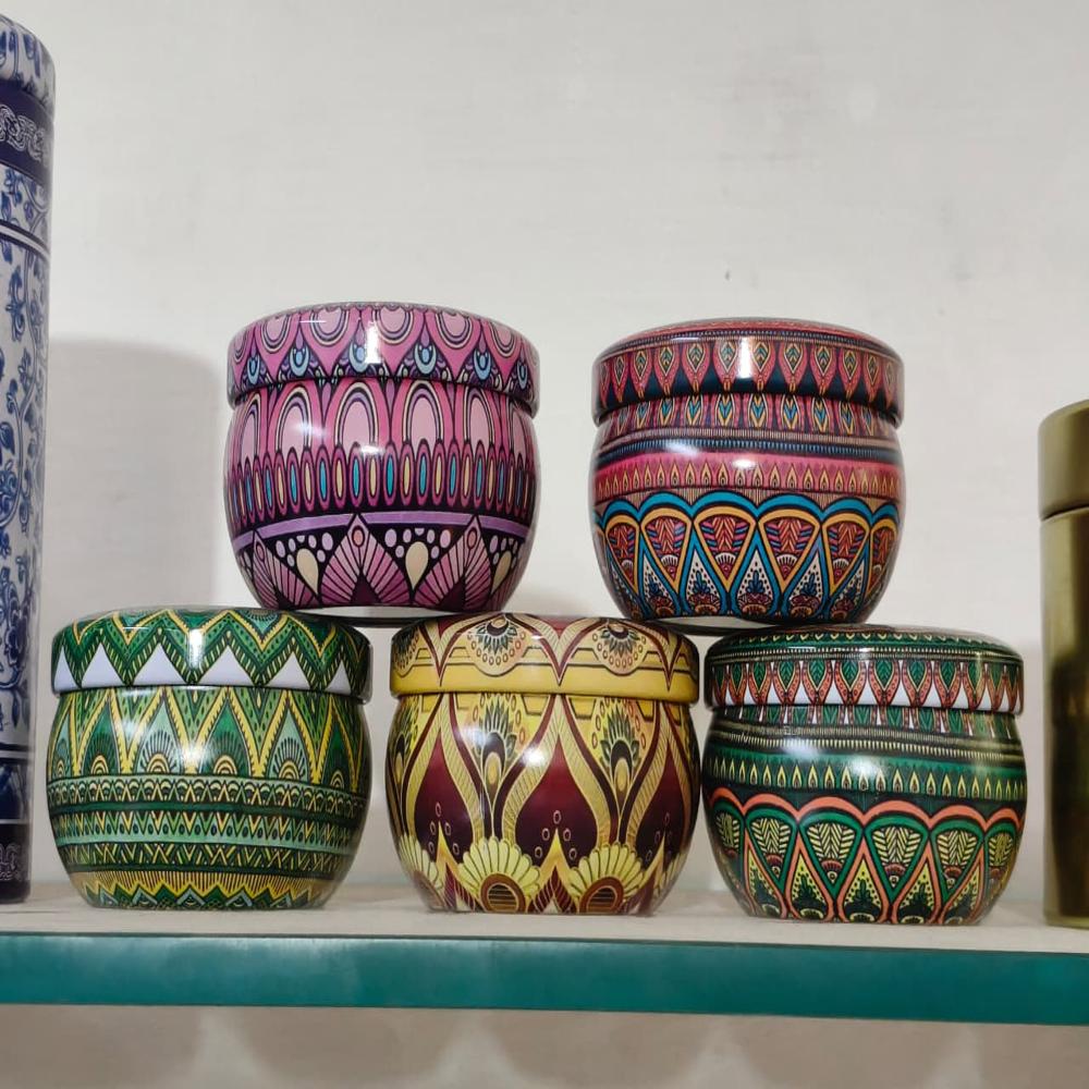 mandala Tin boxes