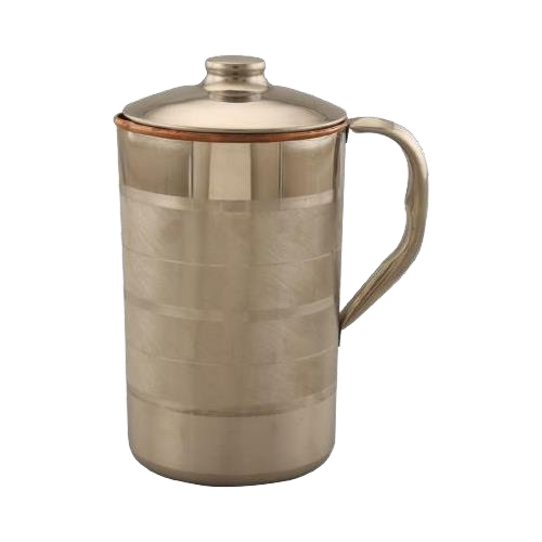 Stainless Steel Jug - Color: Metallic Silver