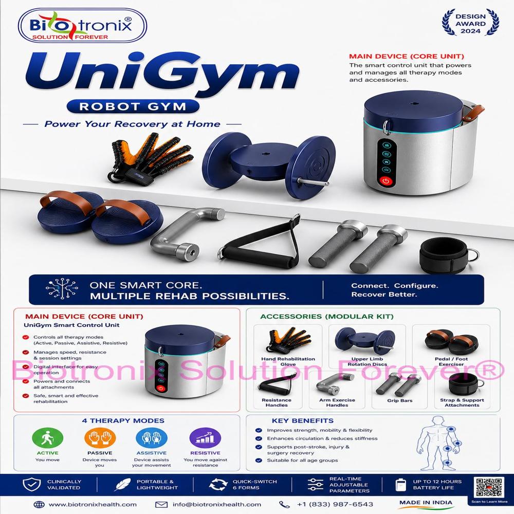 Advanced UniGym Robot Gym for Physiotherapy & Rehabilitation