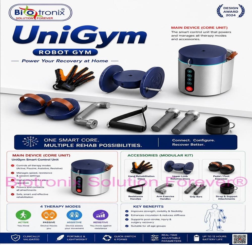 Advanced UniGym Robot Gym for Physiotherapy & Rehabilitation