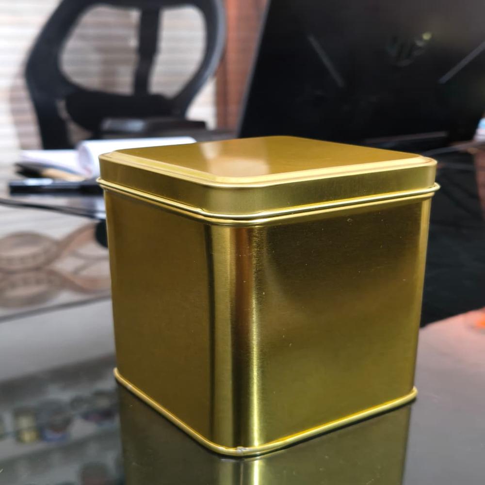 square tin box 80 * 80 mm