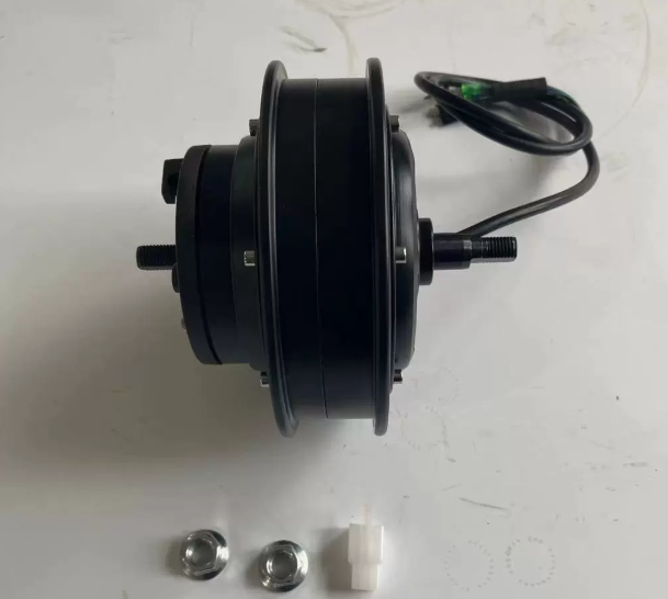 Ebike Motor 36V/48V/60V 10-inch 1200W Split Drum Brake Brushless DC Hub Motor for Scooters