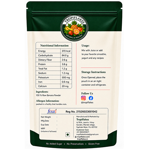 Raw Banana Powder
