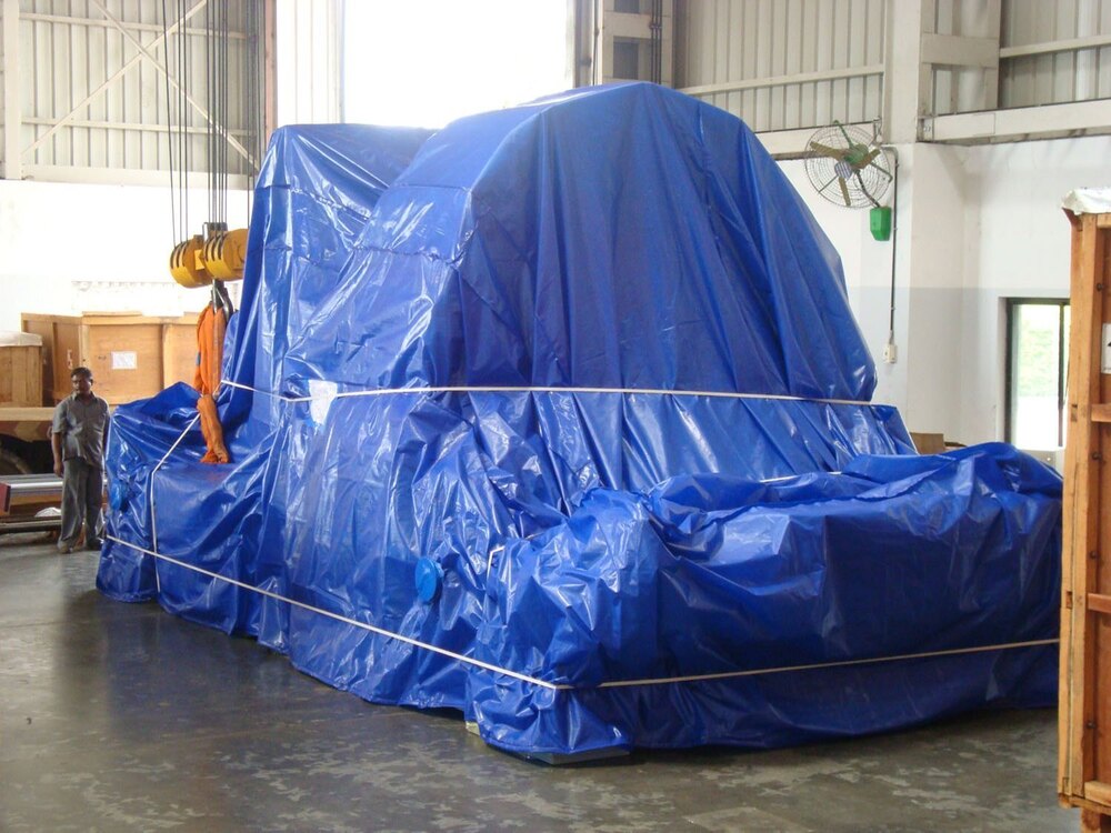 Machinery Tarpaulin Cover