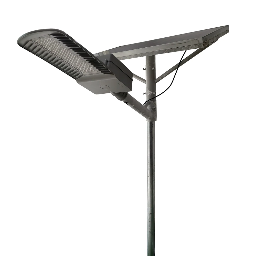 Solar Street Light Pole - Features: Heavy-duty
