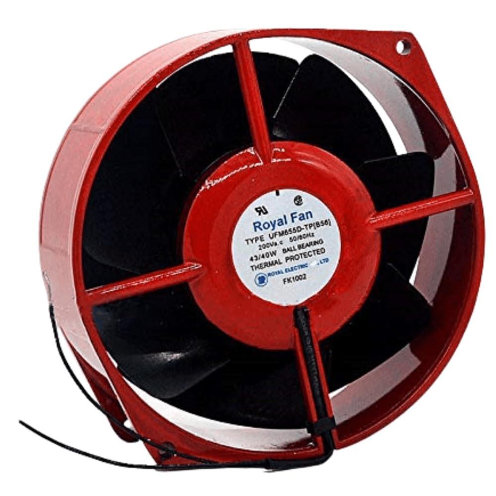 ROYAL FAN UFM655D-TP[56] 200V AC 41/36W 17255mm Ball Bearing Industrial Inverter Axial Cooling Fan