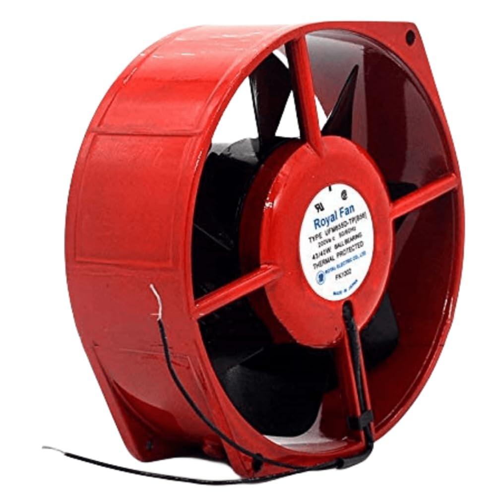 ROYAL FAN UFM655D-TP[56] 200V AC 41/36W 17255mm Ball Bearing Industrial Inverter Axial Cooling Fan