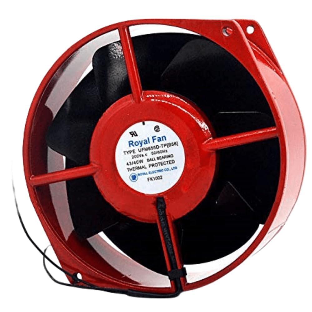 ROYAL FAN UFM655D-TP[56] 200V AC 41/36W 17255mm Ball Bearing Industrial Inverter Axial Cooling Fan