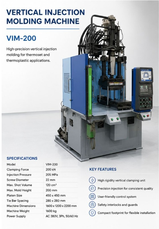 Vertical Moulding Machine JSW