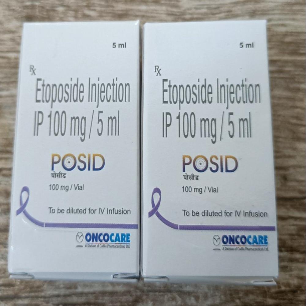 Posid Etoposide 100mg Injection, Cancer Treatment Medicine