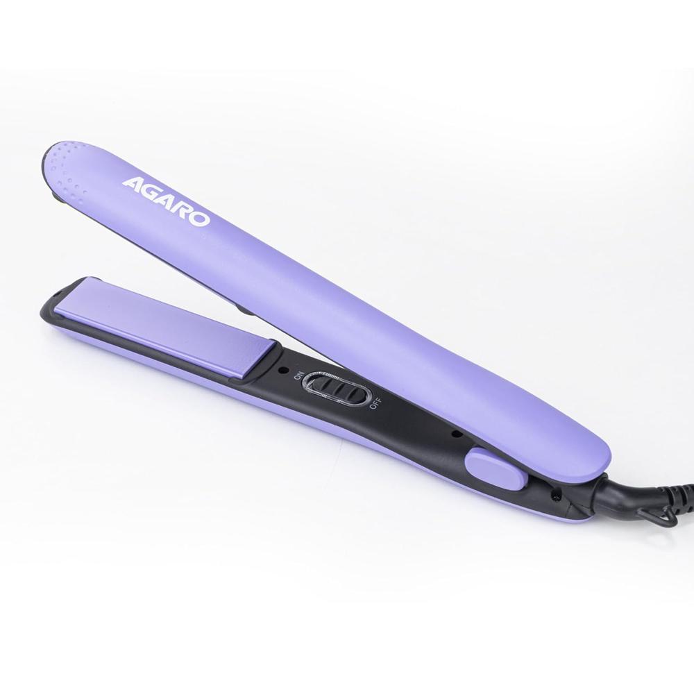 AGARO Hair Straightener, Keratin Infused Ceramic Coated Plates, Fast Heating, PTC Heating, Hair Straightening, Hair Styling For Women, Blue, HS1917 34136